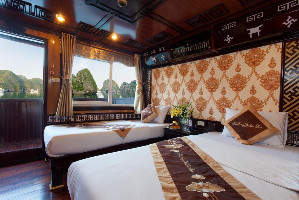 Golden Star Cruise Hotell Nan Giang Exteriör bild