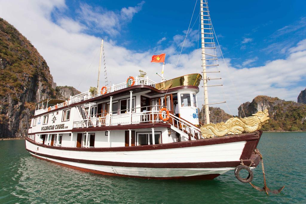 Golden Star Cruise Hotell Nan Giang Exteriör bild