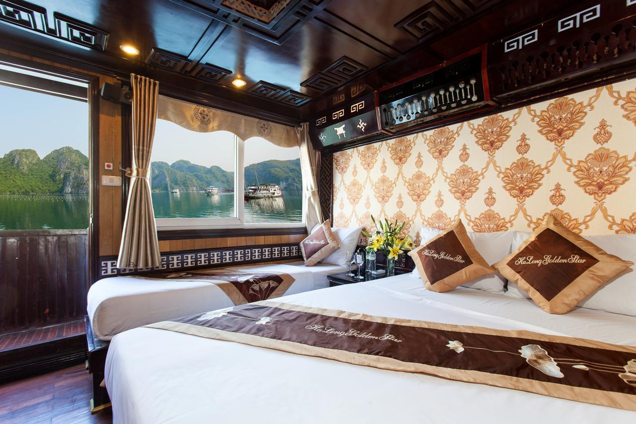 Golden Star Cruise Hotell Nan Giang Exteriör bild
